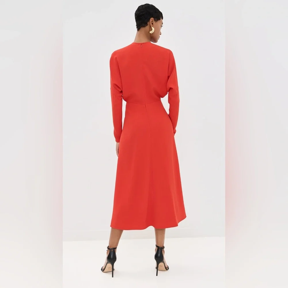 NWT Victoria Beckham Dolman Midi Dress Size 2 Msrp 1350 - Picture 6 of 13